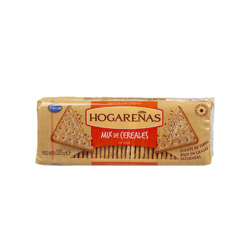 ARCOR Salzcracker - Galletitas Hogareñas Mix de Cereales, 185g
