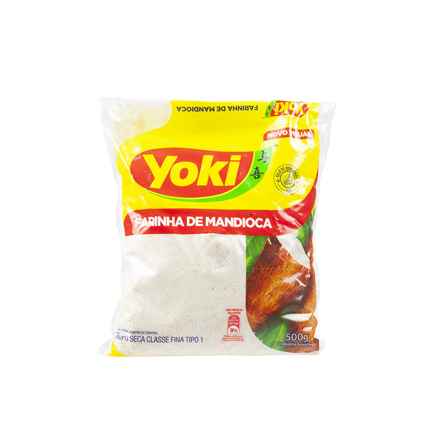 YOKI Maniokmehl, roh Farinha de Mandioca Crua 500g 