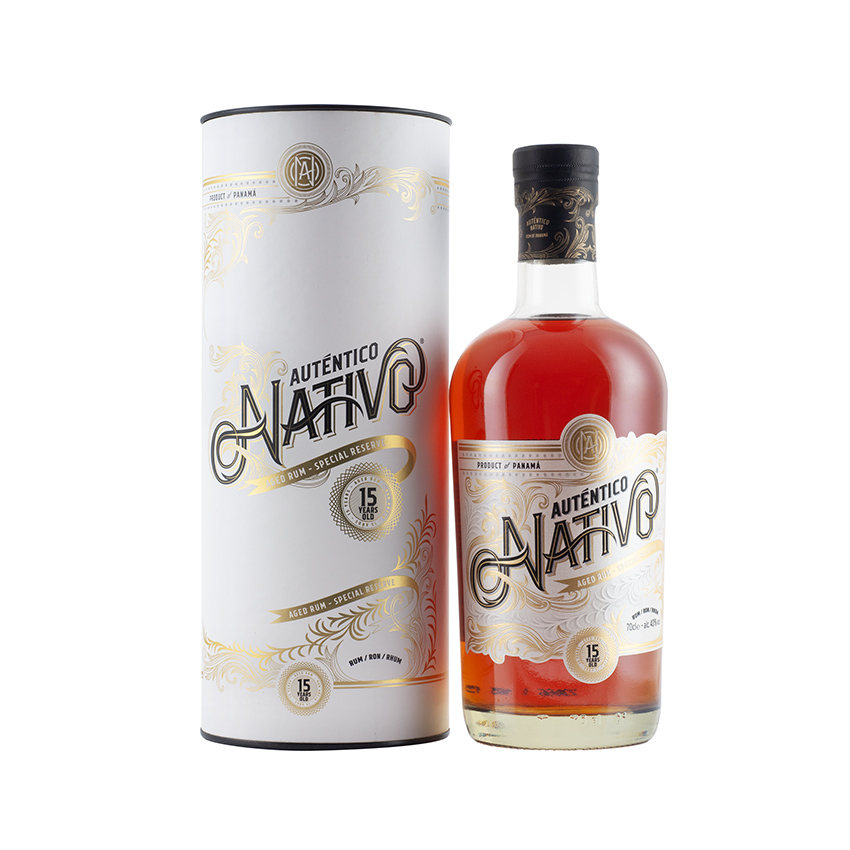 AUTÉNTICO NATIVO 15 YO, 700ml, 40% vol.