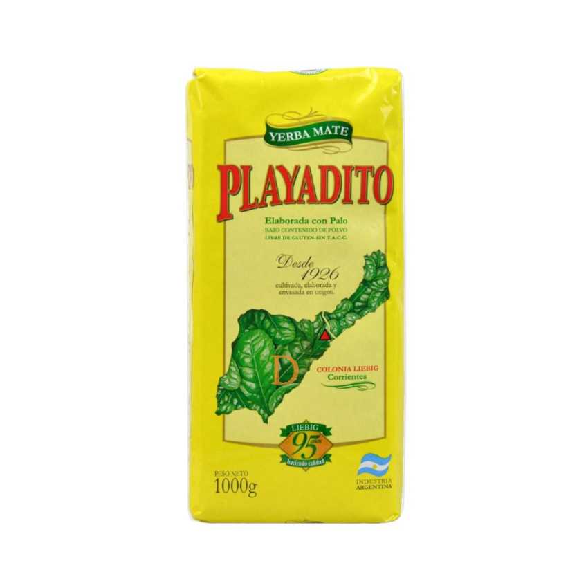 PLAYADITO Mate Tee - Yerba Mate, 1kg
