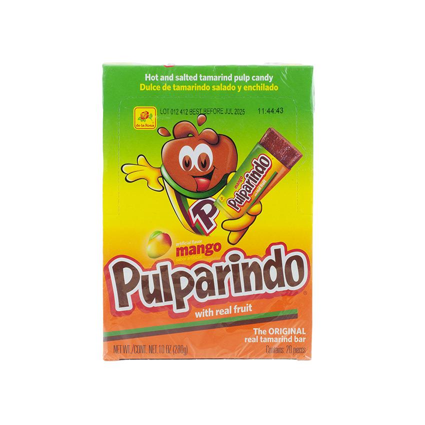 DE LA ROSA PULPARINDO MANGO Tamarin Candy -  Dulce de Tamarindo con Mango, 280g