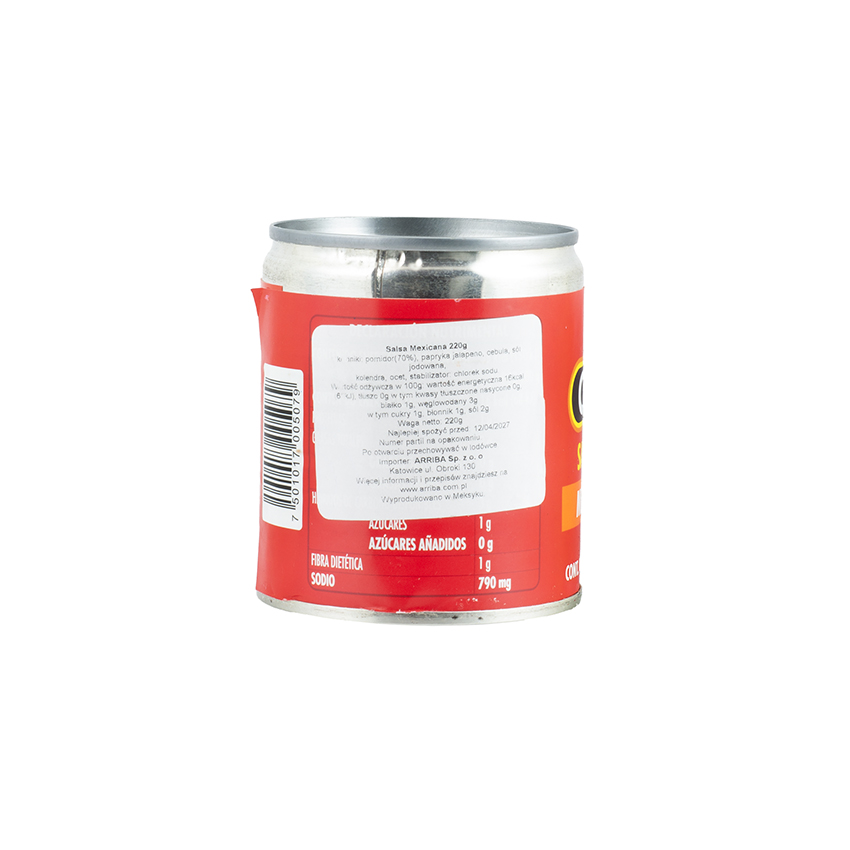 LA COSTEÑA Rote Mexikanische Soße "Casera" Salsa Casera Mexicana, Dose 220g