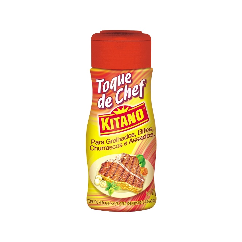 KITANO Gewürzsalz Fleisch, Steaks, Braten  Tempero Grelhados,Bifes,Churrascos 120g