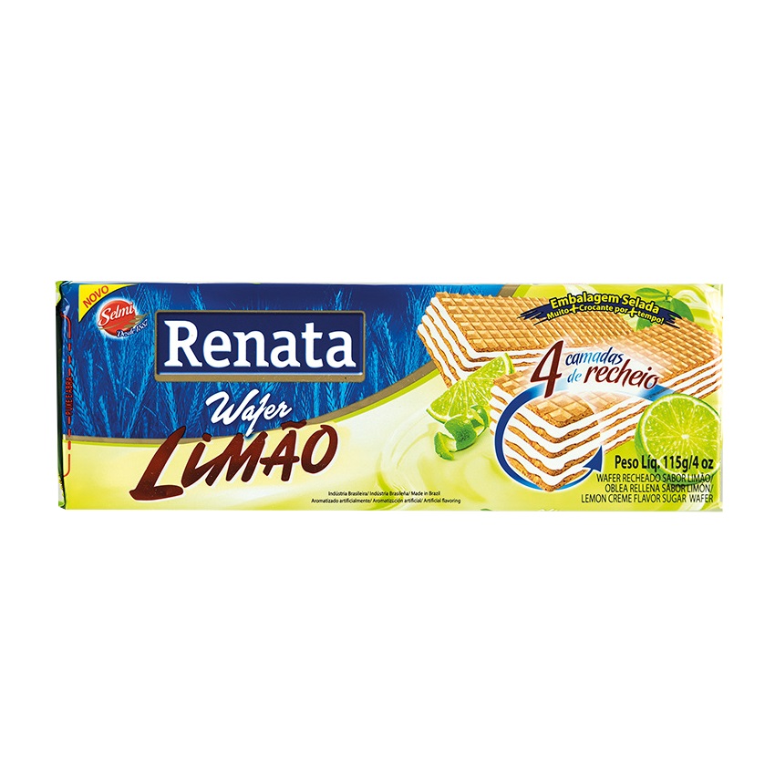 RENATA Limettenwaffel Wafer Limão 115g 
