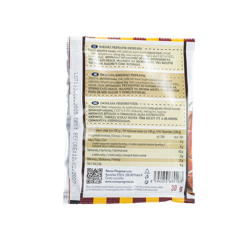 NUEVO PROGRESO Seasoning Mix for Enchiladas - Mezcla de Especias para Enchiladas, 30g