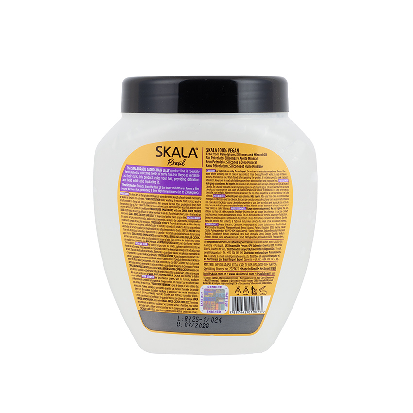 SKALA Brasil Hair Jelly Mais Cachos - Gelatina Capilar Mais Cachos, 1kg