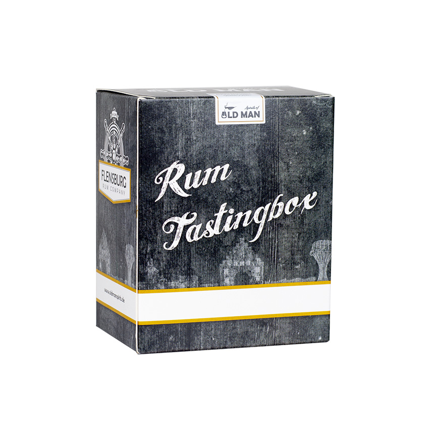 OLD MAN SPIRITS Rum Tasting Box, 40% vol., 120ml