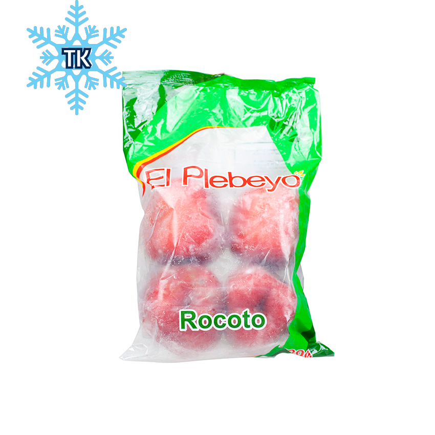 EL PLEBEYO Ganze Rocoto Chilischoten, tiefgefroren - Chile Rocoto Congelado, 500g