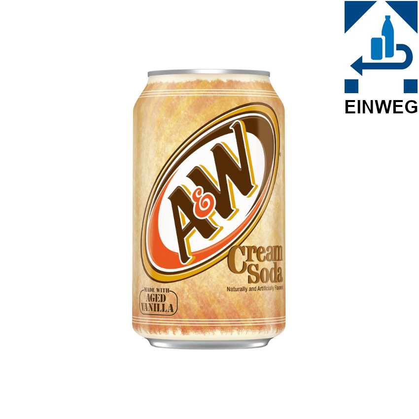 A&W Cream Soda, 355ml --DPG-- 