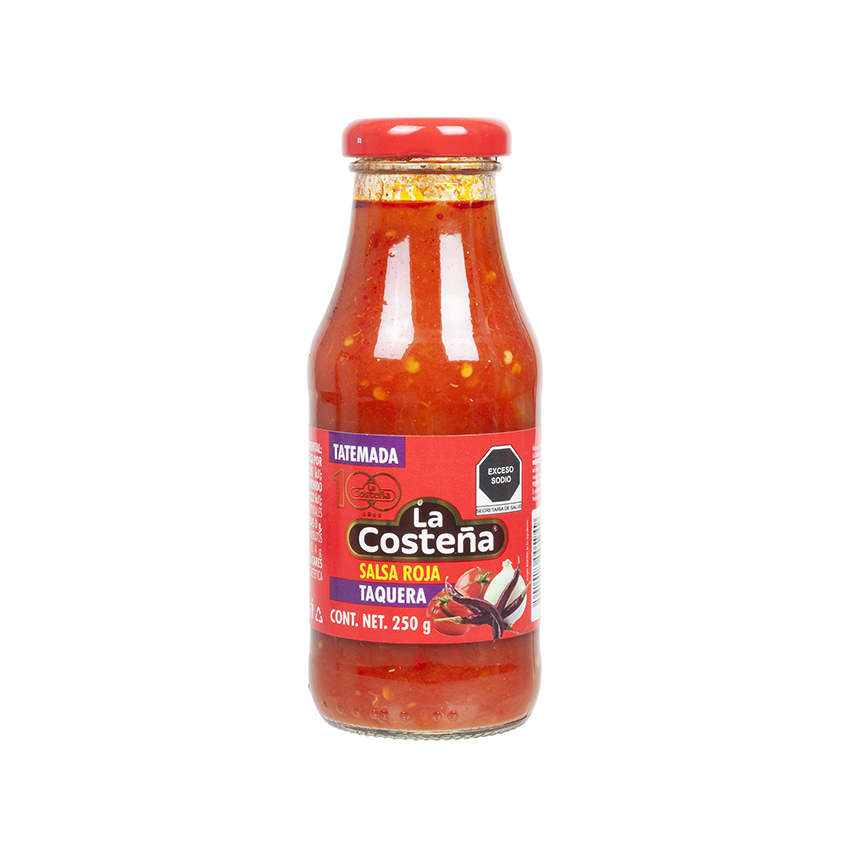 LA COSTEÑA Rote Mexikanische Soße "Taquera" - Salsa Roja Taquera, 250g