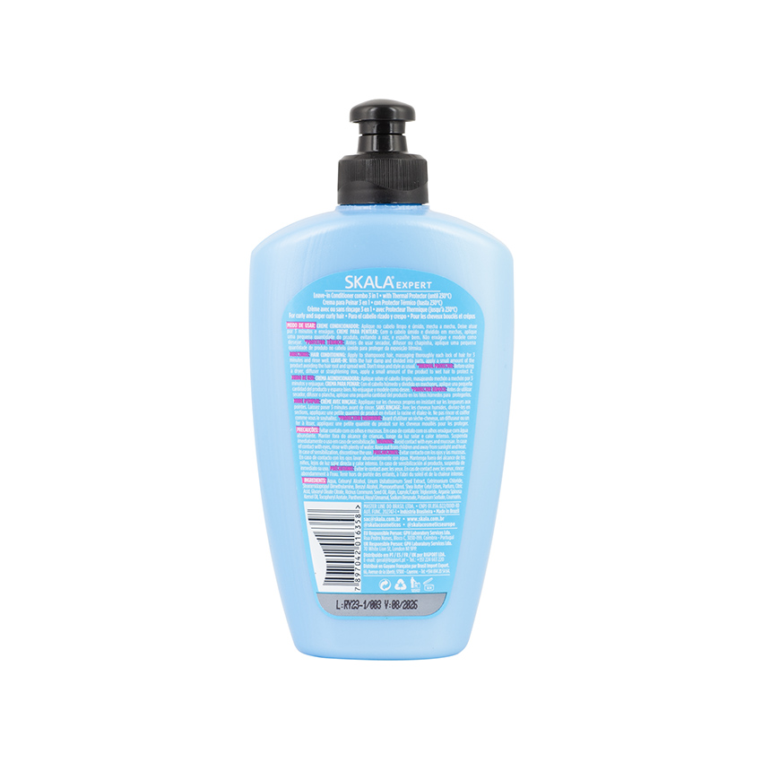 SKALA Expert Mais Cachos  - Creme para Pentear 3 em 1, 250g