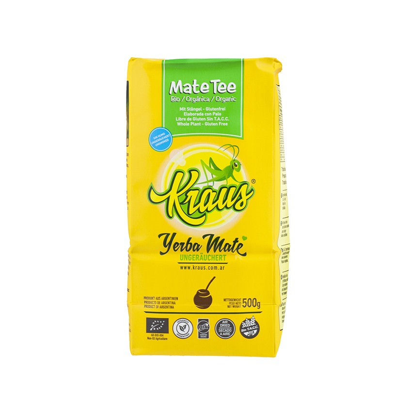 KRAUS Mate Tee Yerba Mate Organica 500g