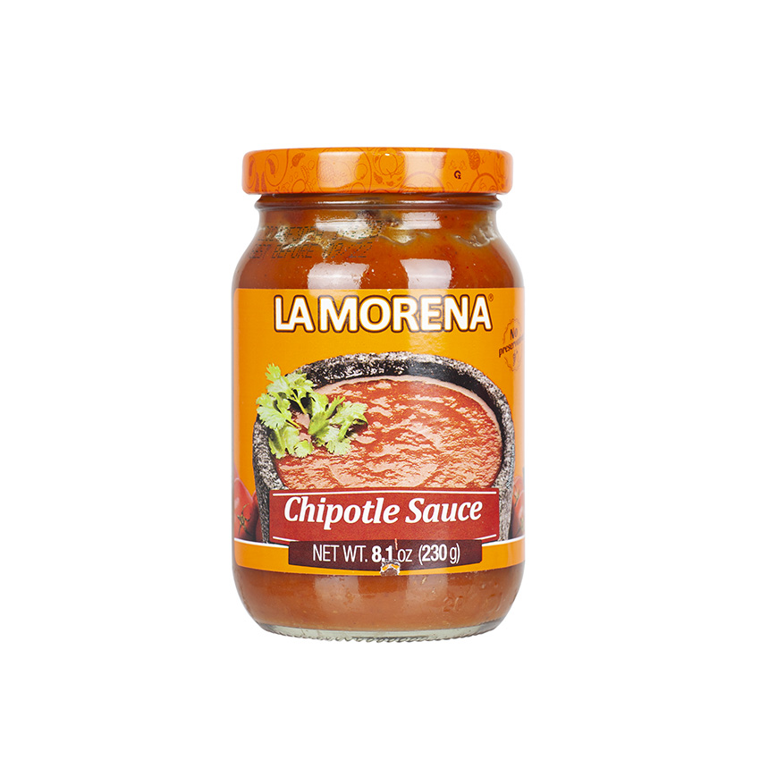 LA MORENA - Chipotle Chili-Soße - Salsa Picante de Chiles Chipotle, 230g