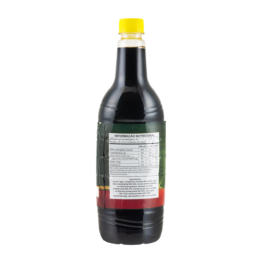 GNUTRE Xarope de Guaraná, 900ml