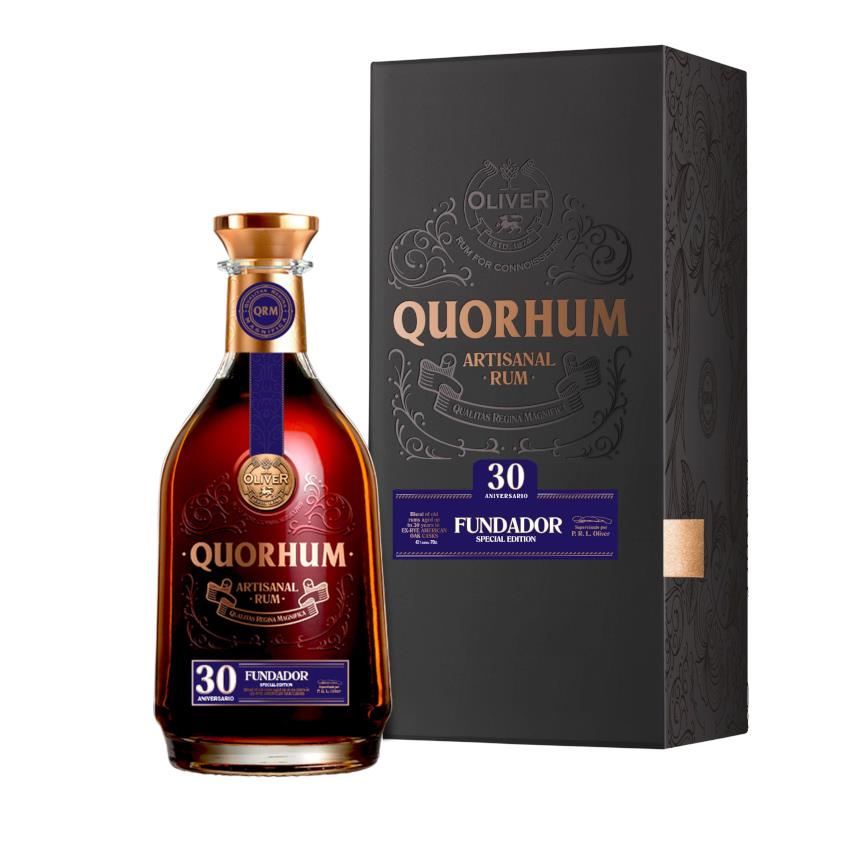 QUORHUM Fundador Aniversario, 30 Años Solera, 700ml, 42% vol.