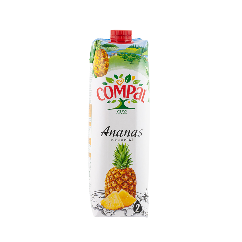 COMPAL Ananasnektar - Néctar de Abacaxi, 1L