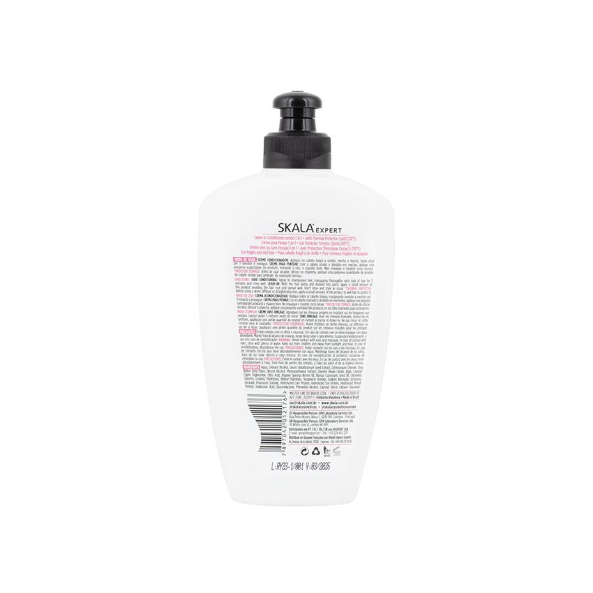 SKALA Expert Bomba de Vitaminas - 3-in-1 Leave-In Conditioner - Creme para Pentear 3 em 1, 250g