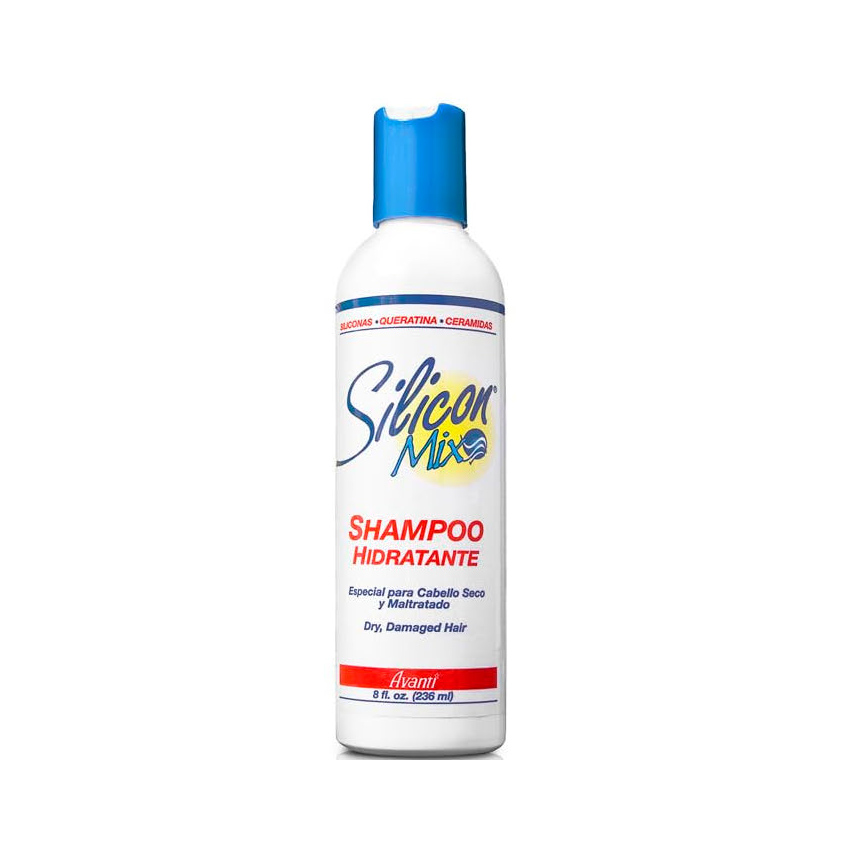SILICON MIX Moisturising Shampoo - Shampoo Hidratante, 236ml