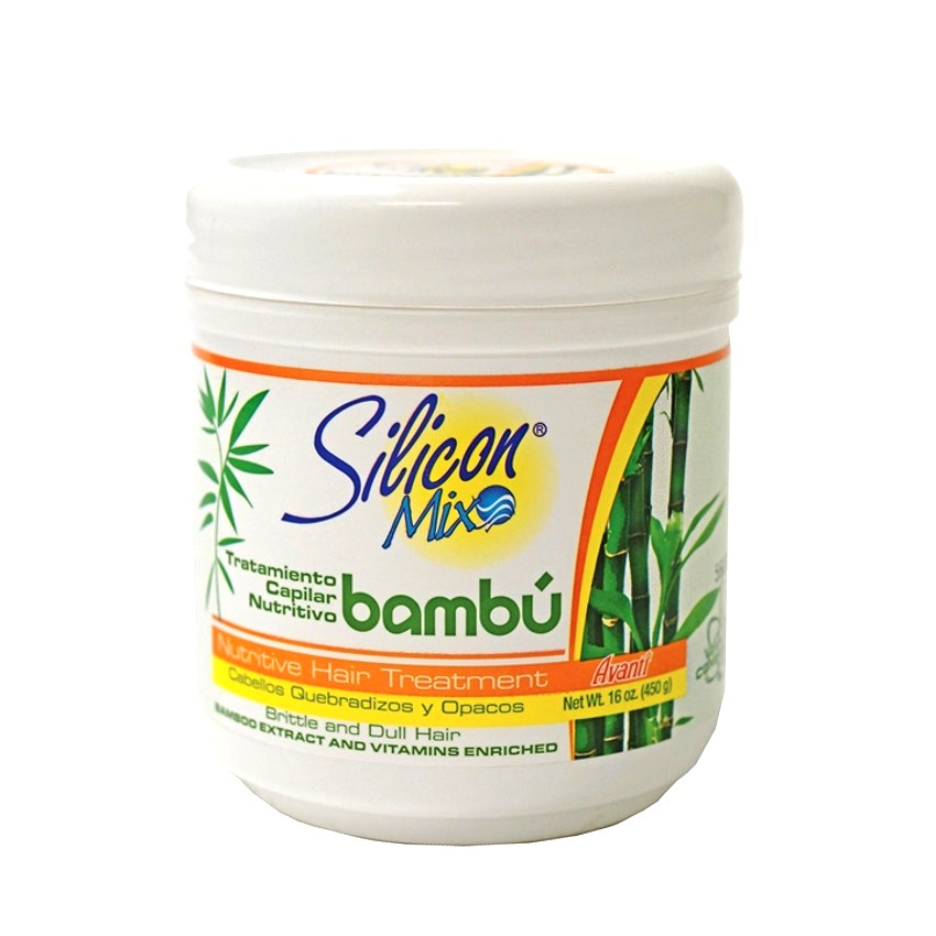 SILICON MIX Bamboo Hair Treatment - Tratamiento Capilar Nutritivo Bambú, 450g