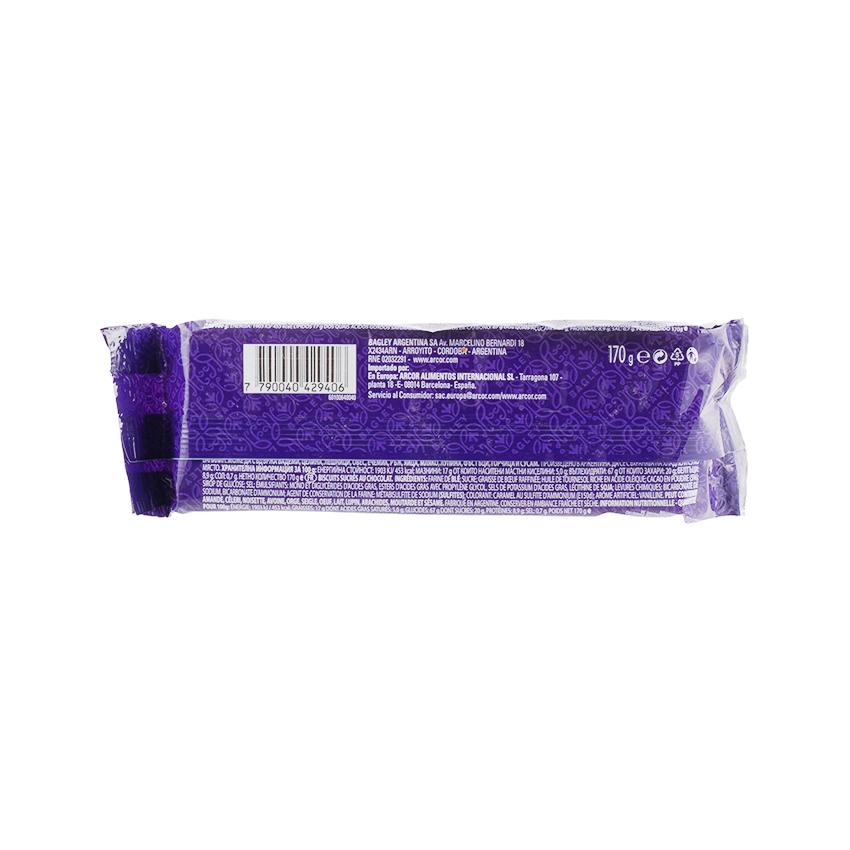 BAGLEY - ARCOR - Schokoladenkekse - Galletitas Dulces Chocolinas, 170g