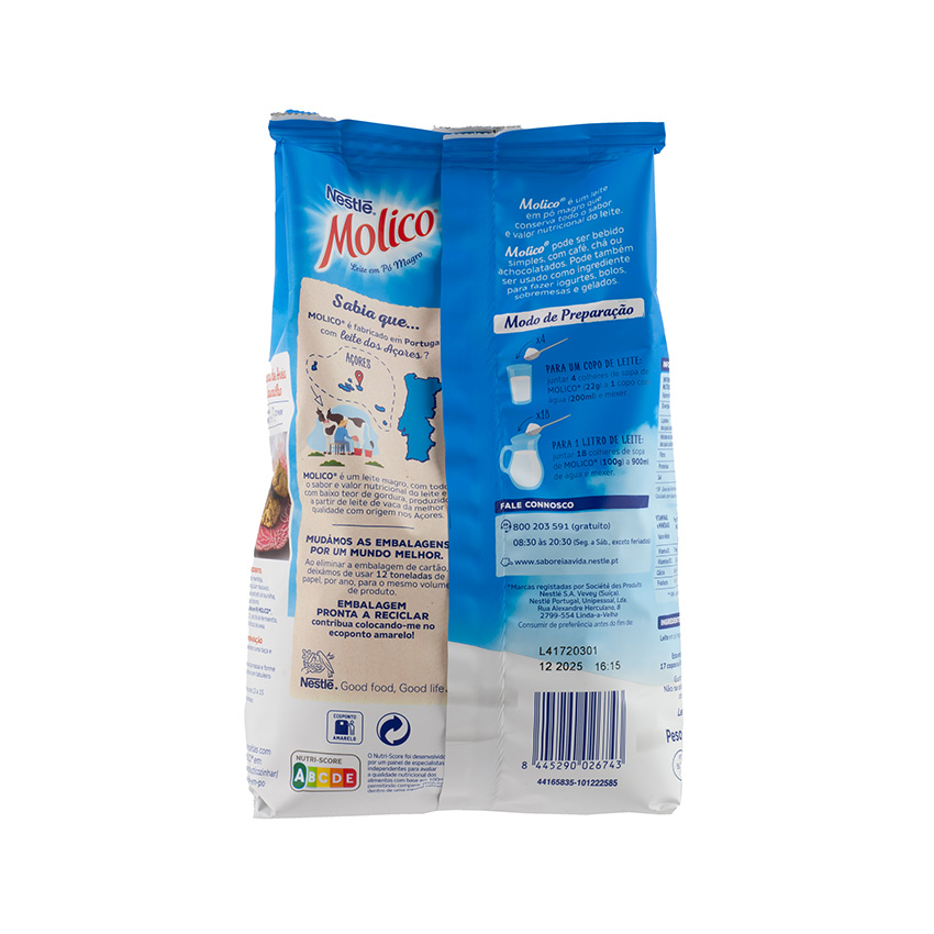 NESTLÉ Molico Magermilchpulver - Leite em Pó Magro, 380g