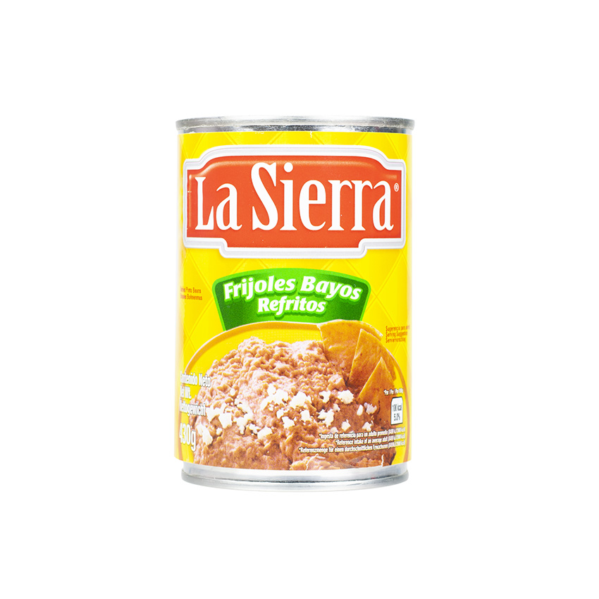 LA SIERRA Frittiertes Braune-Bohnenpüree - Frijoles Bayos Refritos, 430g