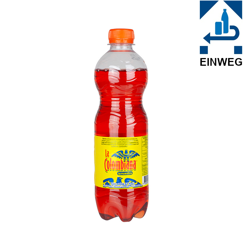 POSTOBON Colombiana - Erfrischungsgetränk -DPG- Gaseosa Colombiana, PET 500ml