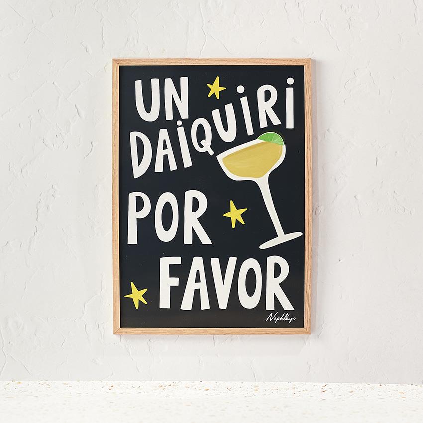 Nephthys Sammlerdruck - Un Daiquiri Por Favor - A3 