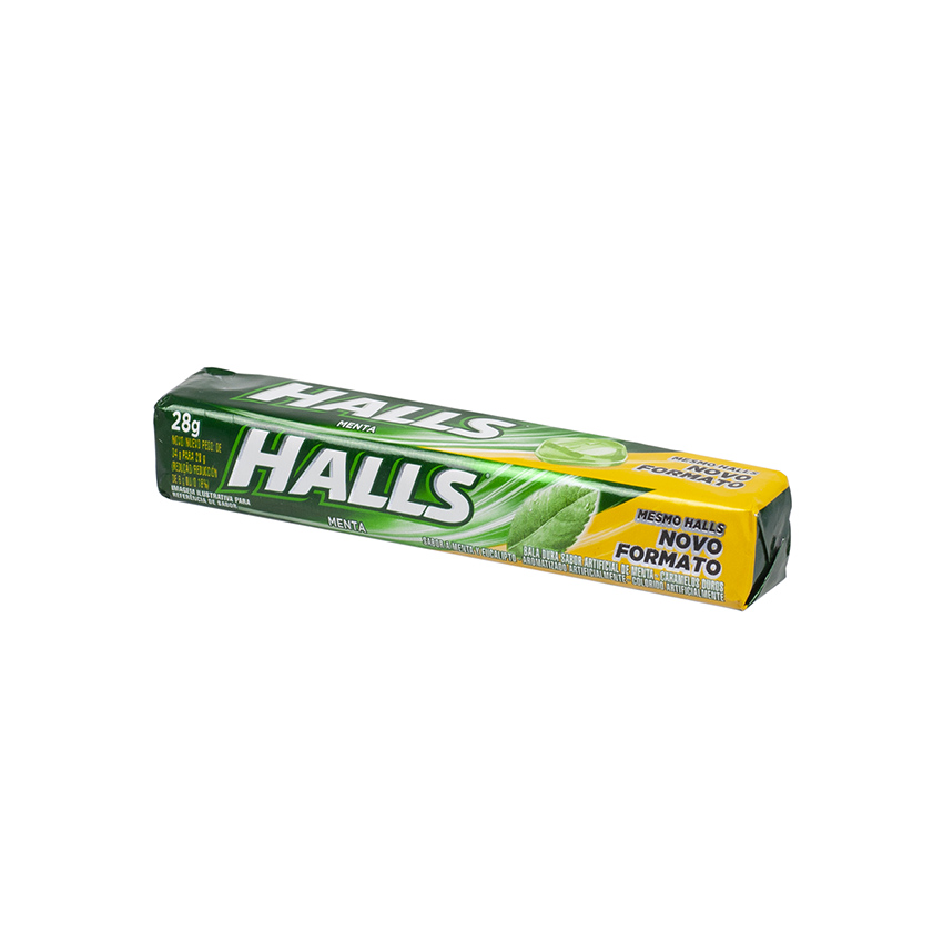 HALLS Pfefferminz -Bonbons Sabor Menta 28g
