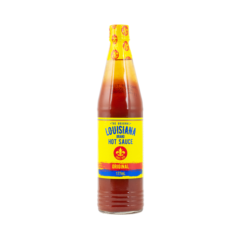 LOUISIANA Hot Sauce Original - Salsa Picante, 177ml