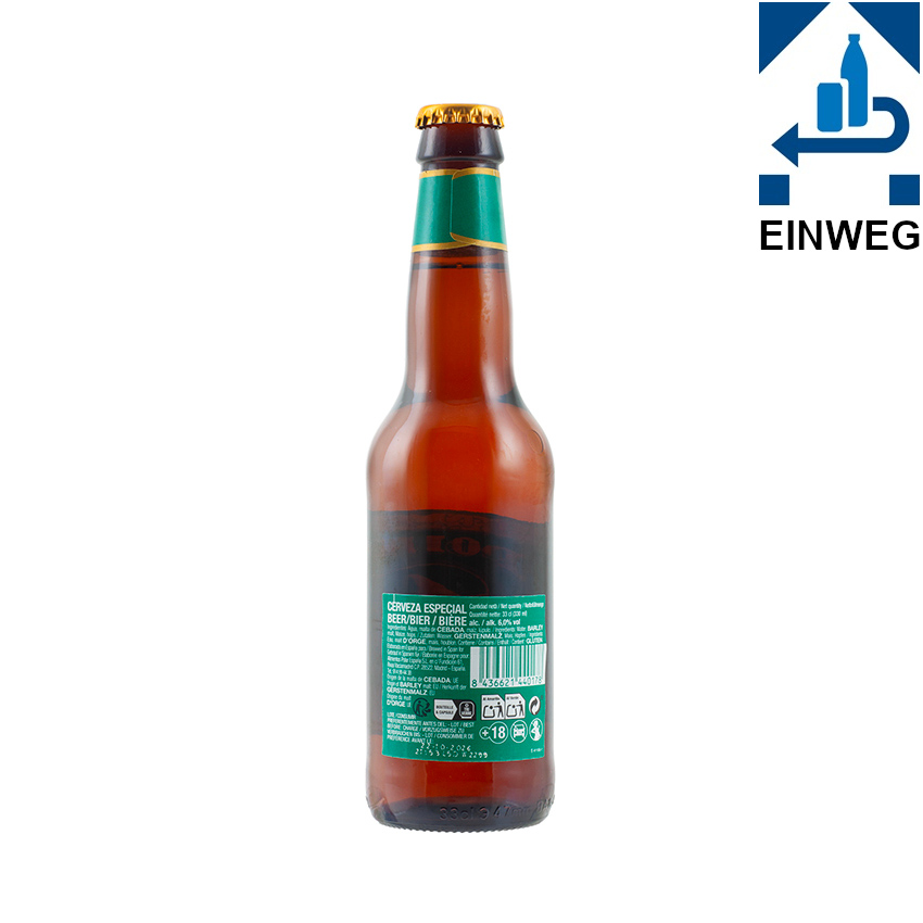 POLAR Premium Bier nach Pilsner Art - Cerveza Tipo Pilsen, 330ml, 6% vol. --DPG--