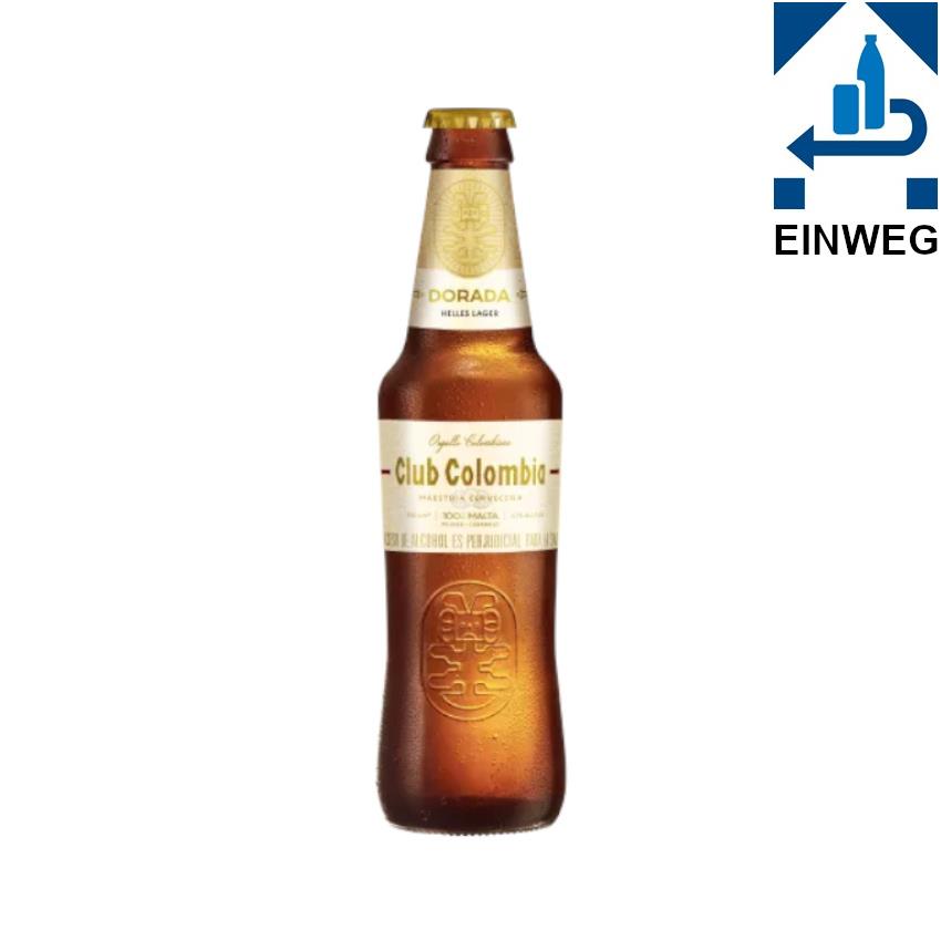 CLUB COLOMBIA Bier Cerveza --DPG-- 330ml, 4,7% vol.