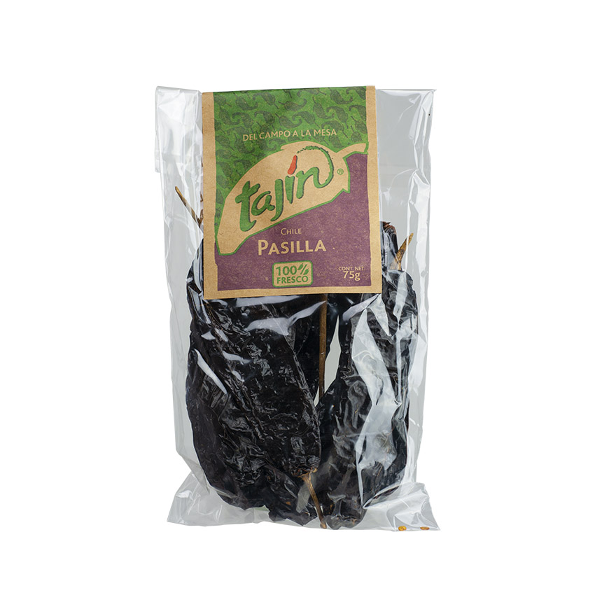 TAJIN Getrocknete Pasilla-Chilis - Chile Pasilla Seco, 75g