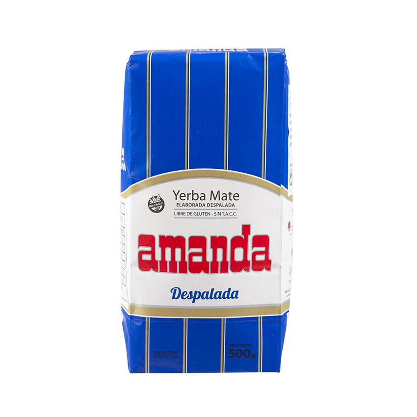 AMANDA Mate-Tee ohne Stängel - Yerba Mate Despalada 500g