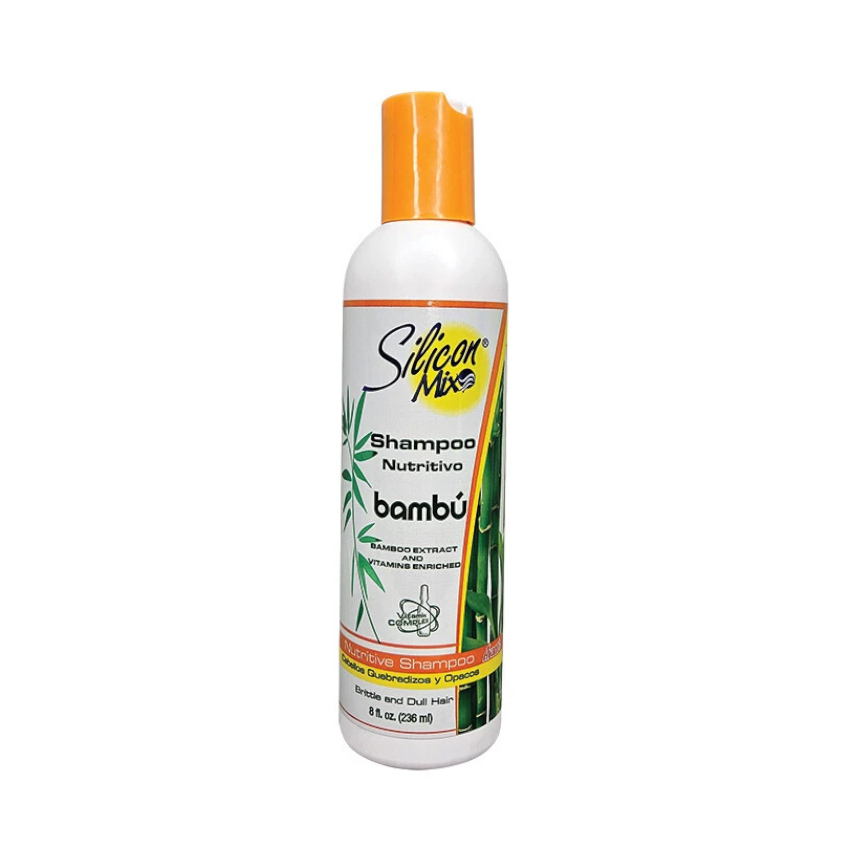 SILICON MIX Shampoo with Bamboo Extract - Shampoo Nutritivo Bambú, 236ml