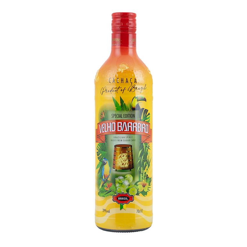VELHO BARREIRO Silver - Zuckerrohrschnaps - Cachaça SILVER 700ml 39% vol.