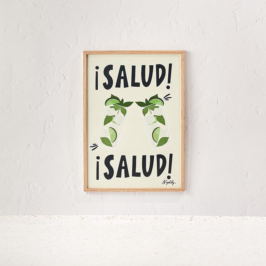 Nephthys Sammlerdruck - Salud- A3 Print