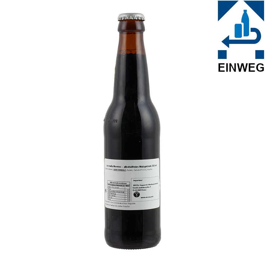 MORENA Malzgetränk Bebida de Malta, 355ml - DPG-