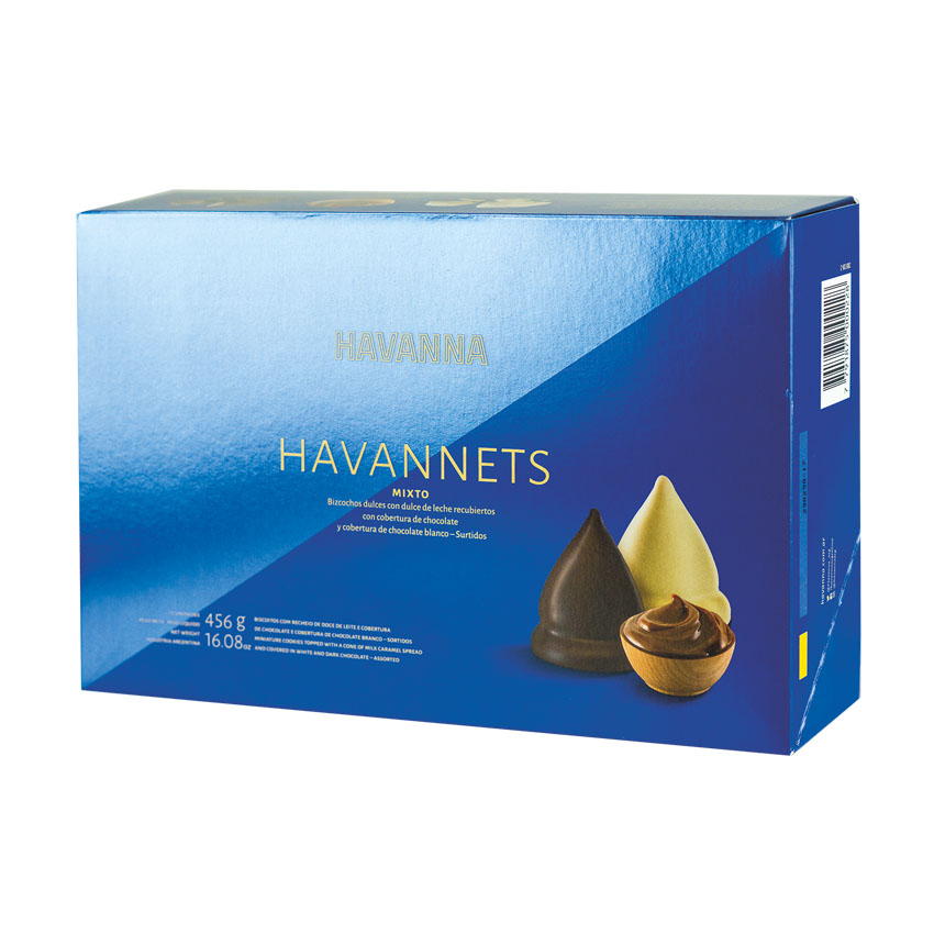 HAVANNA Milchkaramell/Schokoladen Pralinen (12er-Pack) - Havannettes Mixtos (Pack de 12) 456g