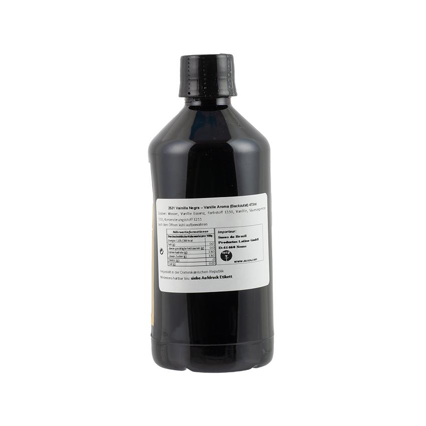 SABOR DOMINICANO Vanille-Aroma - Vainilla Negra, 473ml