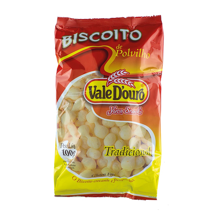 VALE D OURO Maniok Chips-salz - Biscoito de Polvilho Tradicional 100g