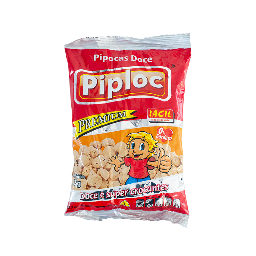 PIPLOC Süsses Popcorn Pipoca Doce 45g 