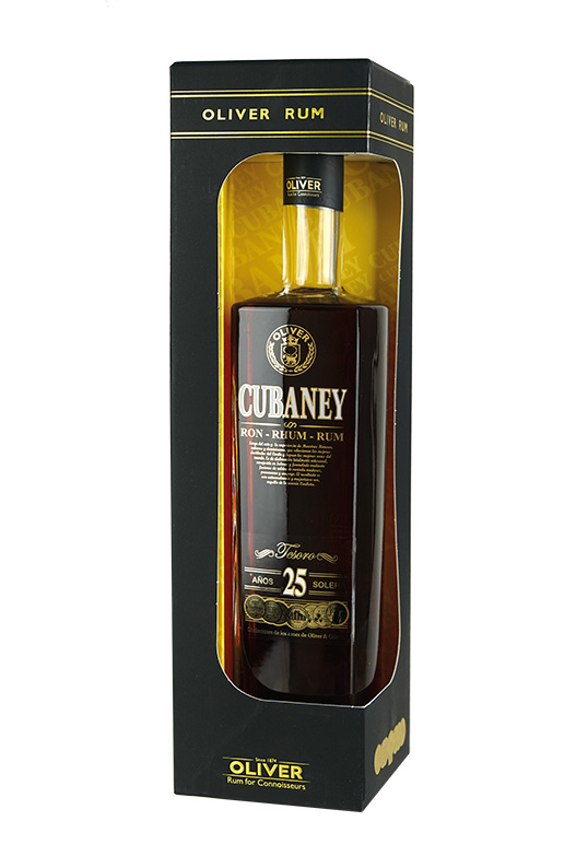 CUBANEY Tesoro - Extra Premium Brauner Rum, 700ml, 38% vol