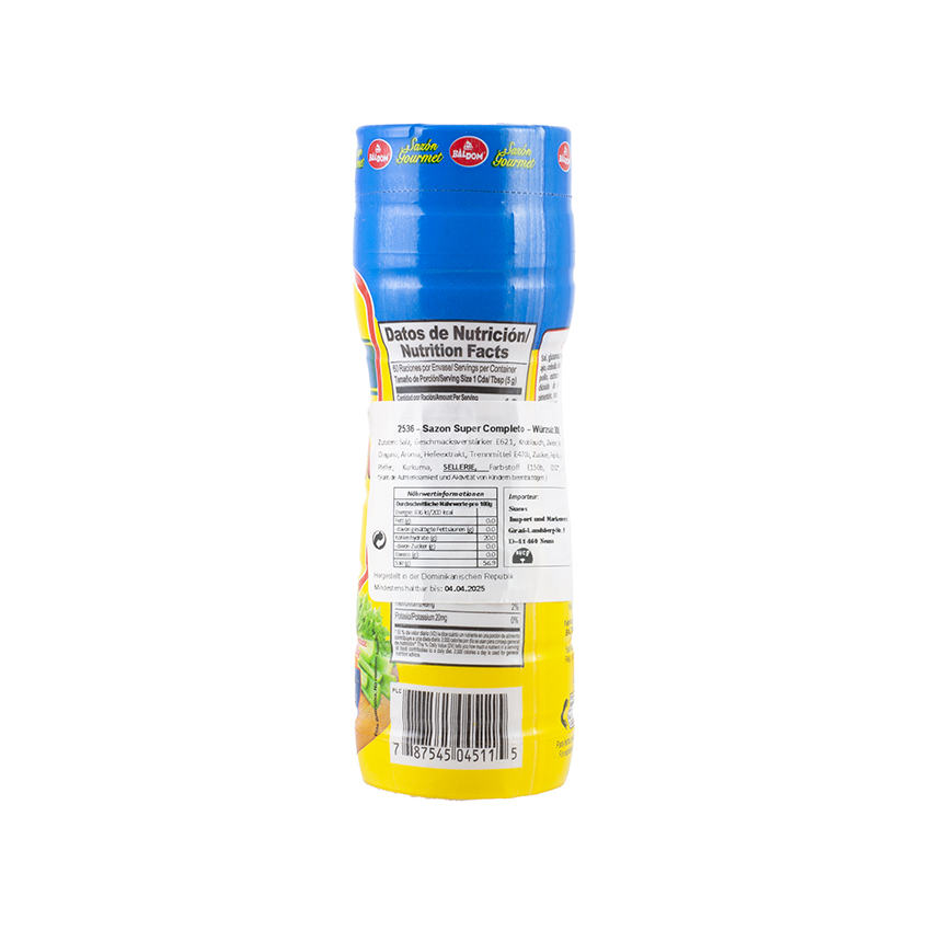 BALDOM Seasoning Salt - Sazón Super Completo, 300g
