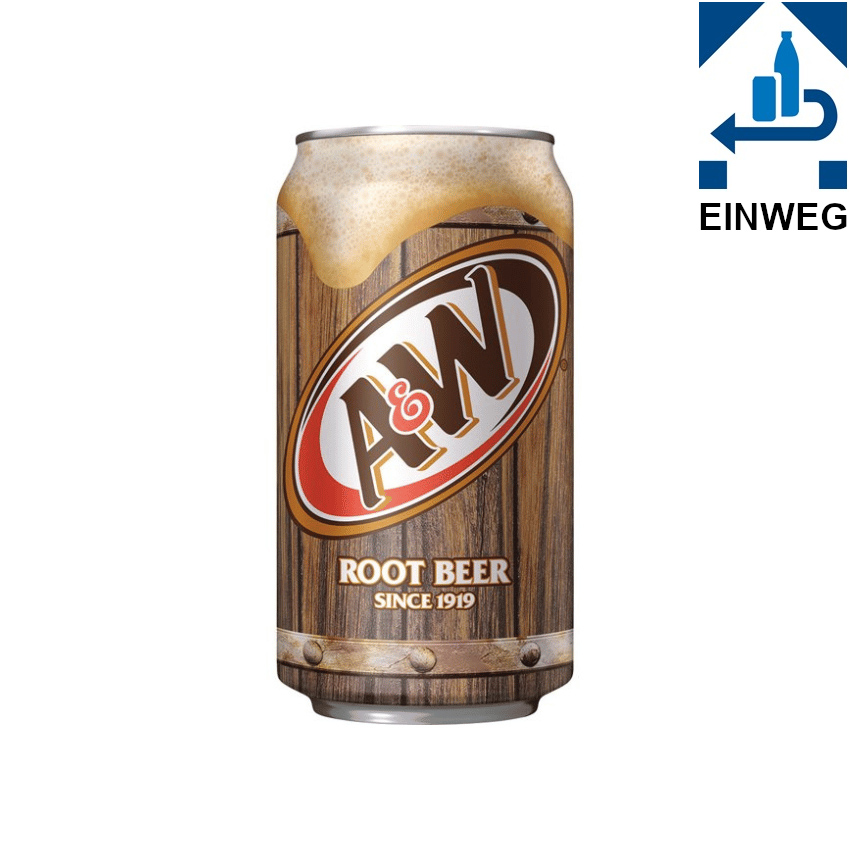 A&W Root Beer, 355ml --DPG-- 