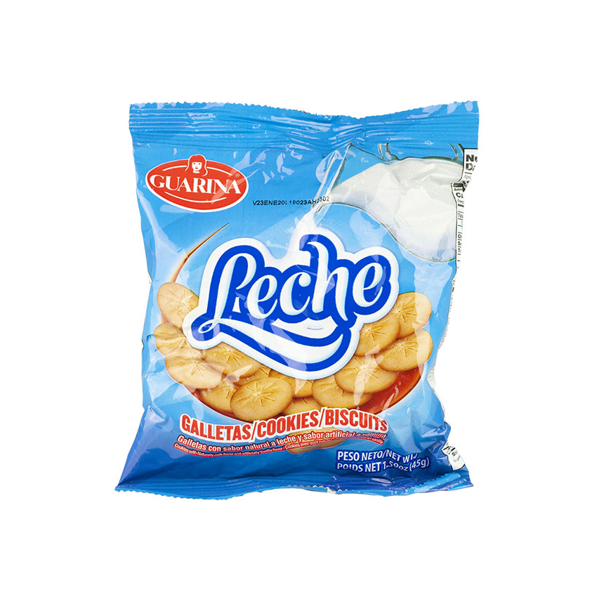 GUARINA Milchkekse mit Vanillegeschmack Galletas de Leche y Vainilla 40g
