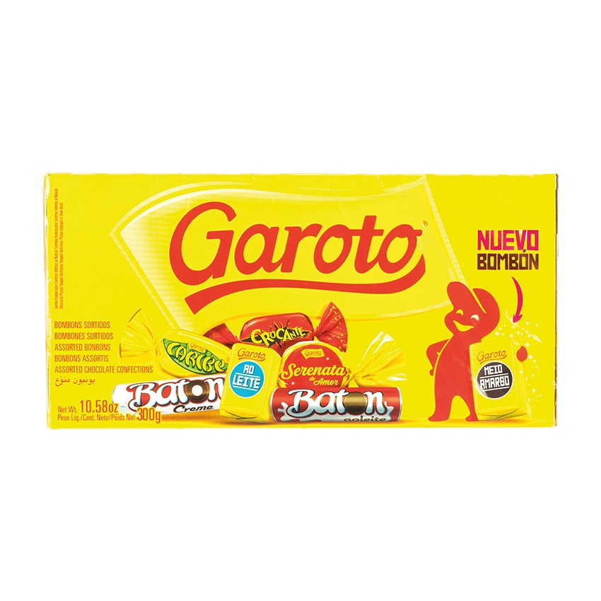 GAROTO Konfekt-Sortiment Bombons Sortidos 250g 