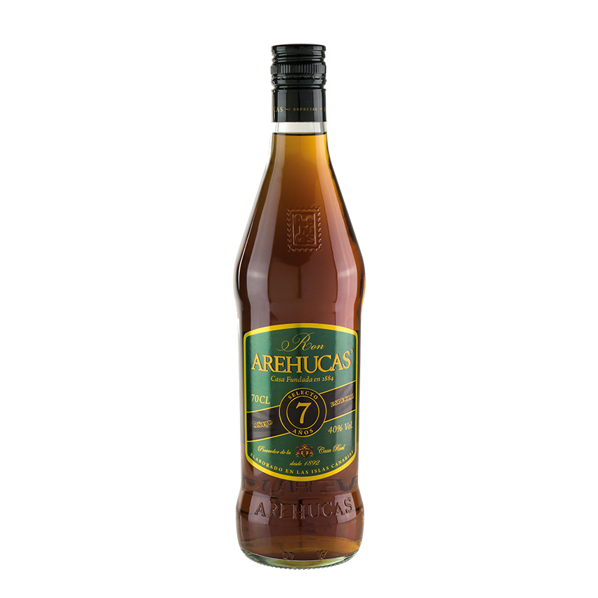AREHUCAS Selecto 7 Años - Brauner Rum, 700ml, 40%vol.
