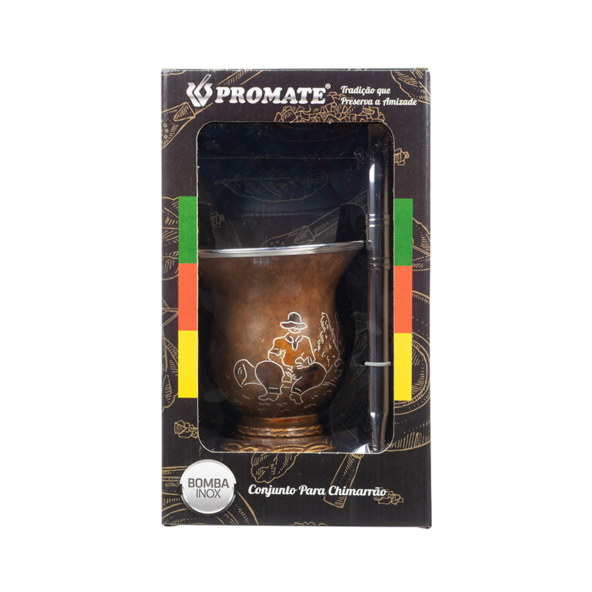 PROMATE Mate-Tee-Set Conjunto Chimarrão  Selecionado
