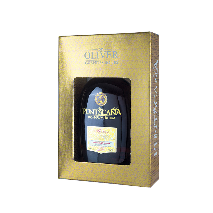 PUNTACANA Club Tesoro - Brauner Rum, 15 Jahre, 700ml, 38% vol.